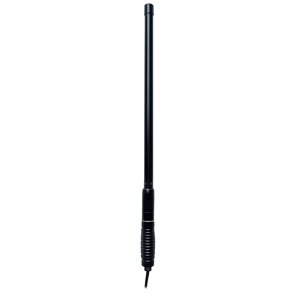 Collection of Skywave 4G-5G vehicle bullbar antenna for Cel-Fi ROAM R41, standalone view showing SMA connector and cable in a gallery layout