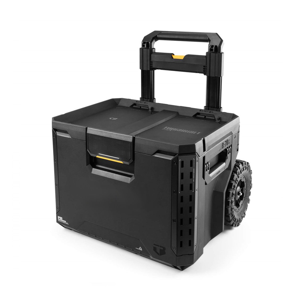 Collection of STARBEAM Starlink Mini Rapid Deployment Kit, wheeled case with foam insert and Mini dish in a gallery layout