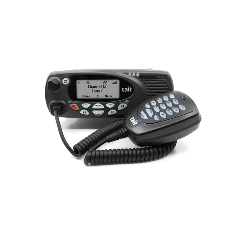 Collection of Tait TM9355 Radio black front keys in a gallery layout