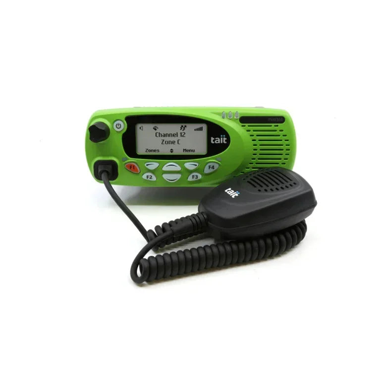 Collection of Tait TM9355 Radio green front no keys in a gallery layout