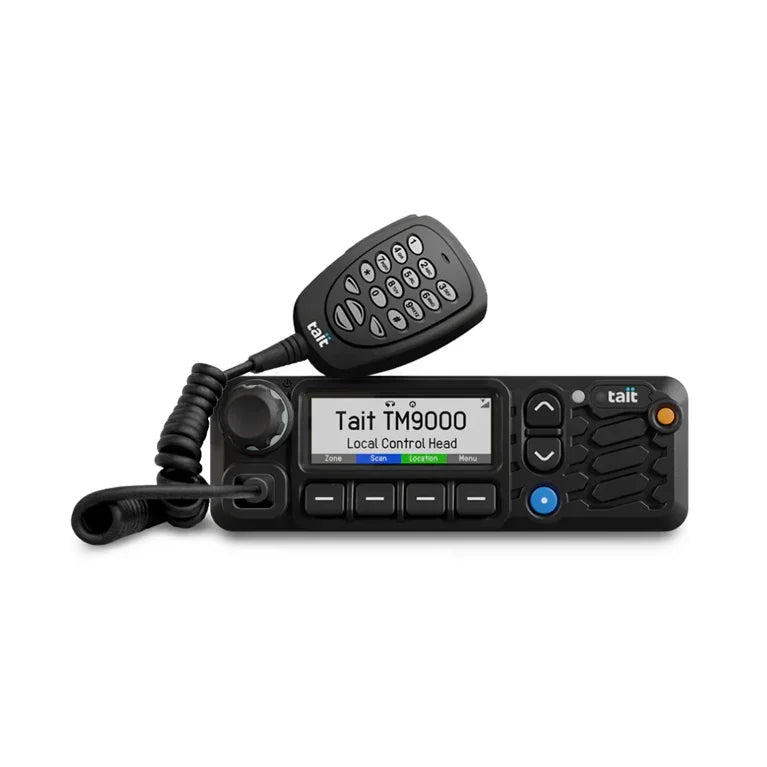 Collection of Tait TM9355 TCH3 Radio black front keys in a gallery layout