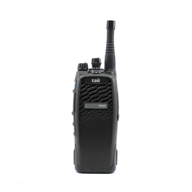 Collection of Tait TP9310 VHF two-way radio in Black, front view showing display and keypad in a gallery layout