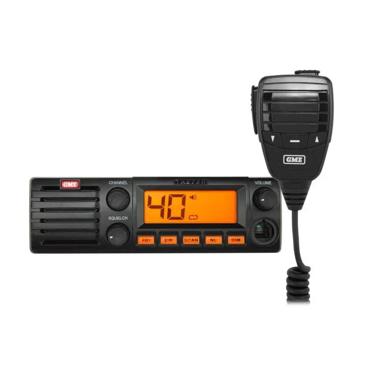 Collection of GME X2720 CB Radio and mic in a gallery layout