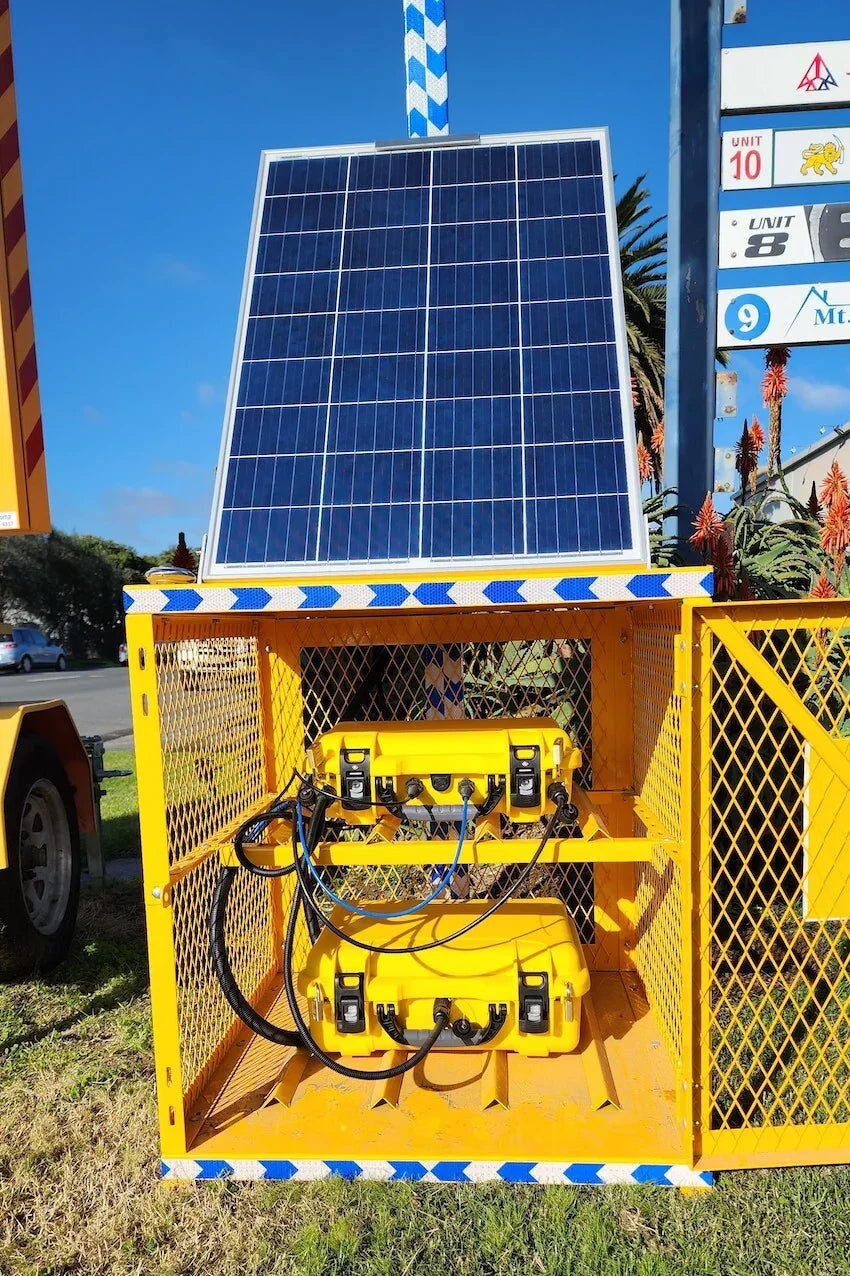 Collection of Portable CCTV unit solar panel in a gallery layout