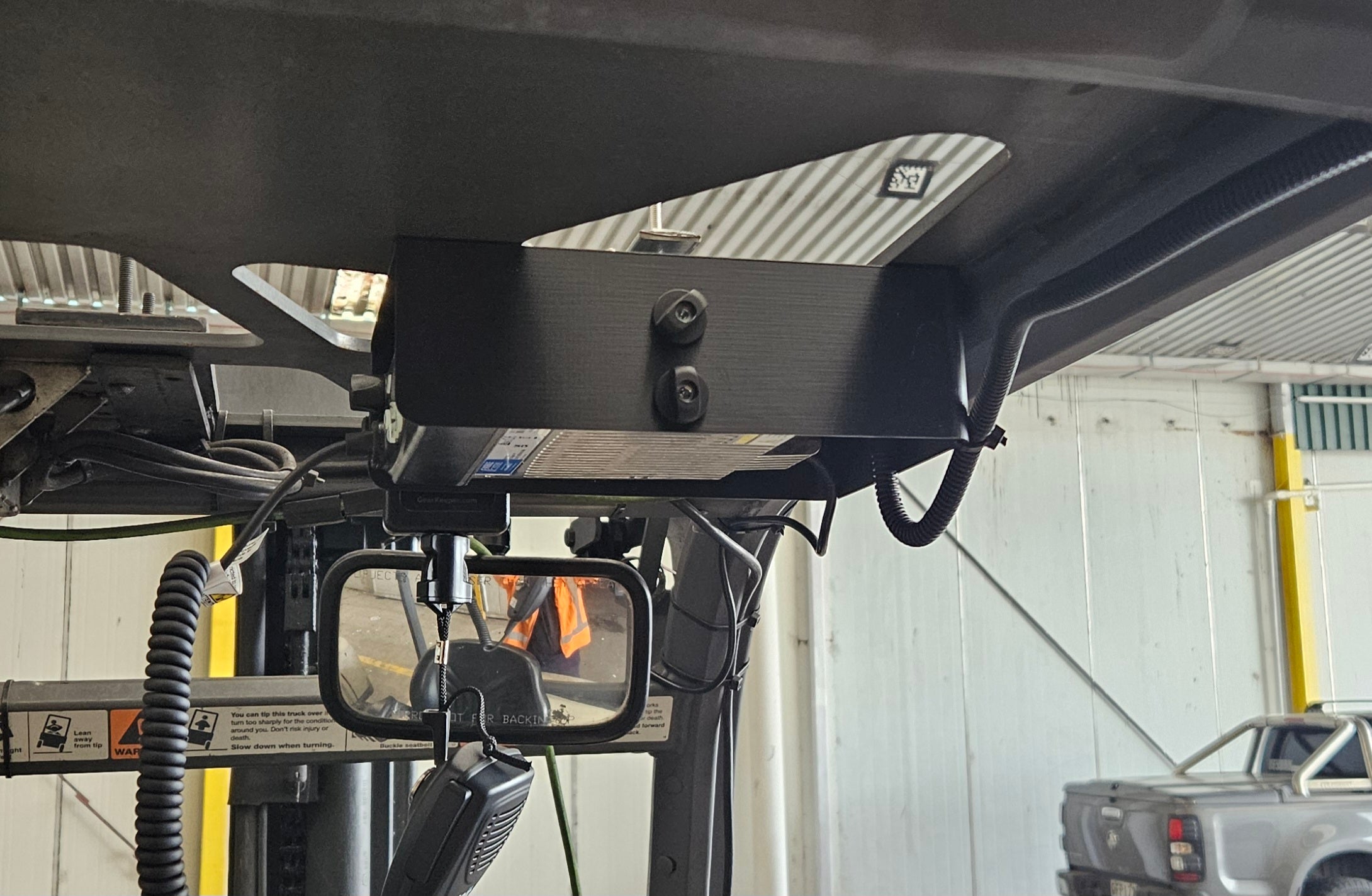 Collection of tait quick mount radio shield in action side in a gallery layout