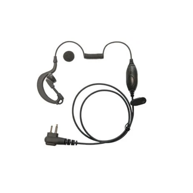 Collection of Tait TP2 C-Style Earpiece PTT+Mic 2-Pin VOX in a gallery layout