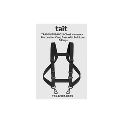 Collection of Tait TP9300TP9400 IS Chest Harness for Carry Case Heavy Duty Leather Belt Loop D-Rings T03-22007-0009 in a gallery layout