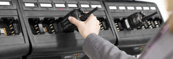 Two Wat Radio Charger in Use banner