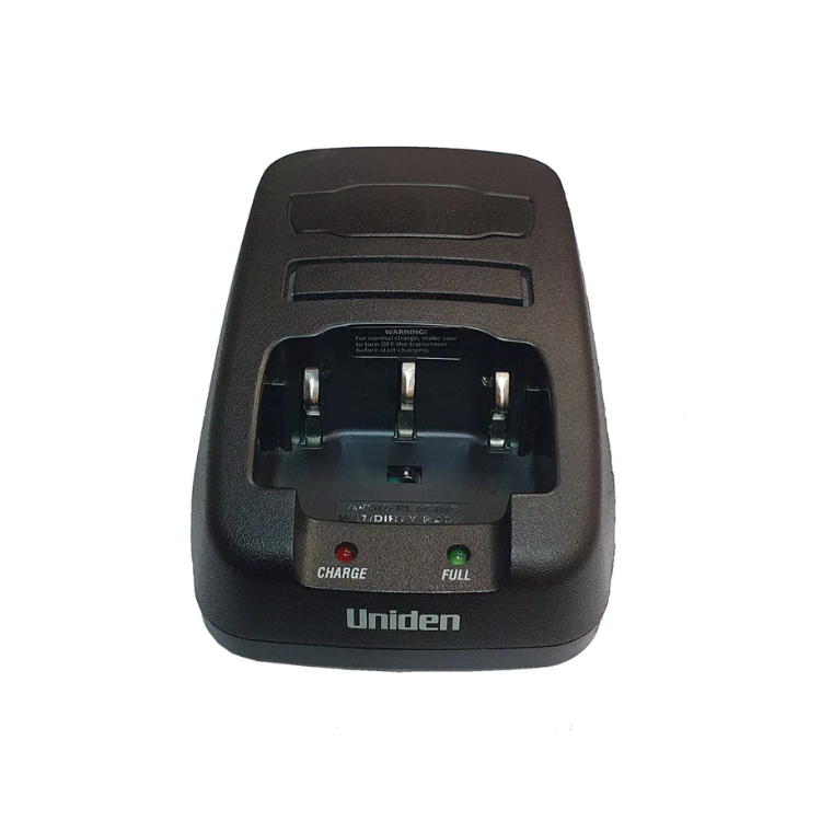 Collection of uniden CBA850 charger base - single for UH850 in a gallery layout