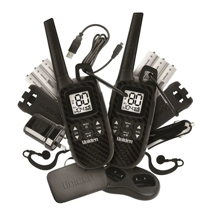 Collection of Uniden UH620 radio twin pack NZ in a gallery layout