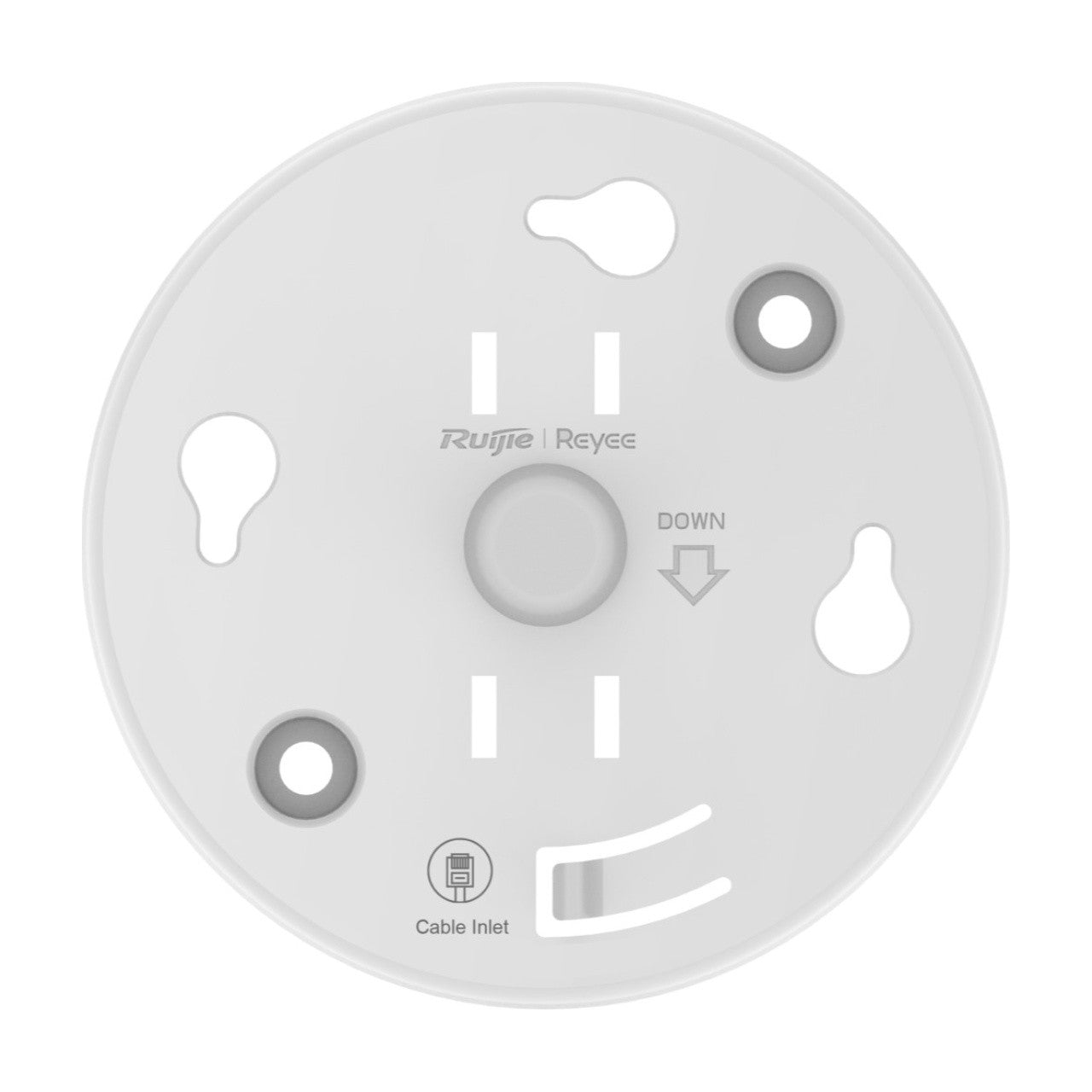 Collection of Ruijie Reyee RAP2266 circular ceiling access point, underside mounting view in a gallery layout