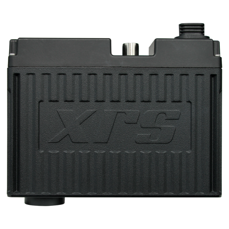 Collection of GME XRS-390CAG hideaway radio unit, top view showing connectors in a gallery layout