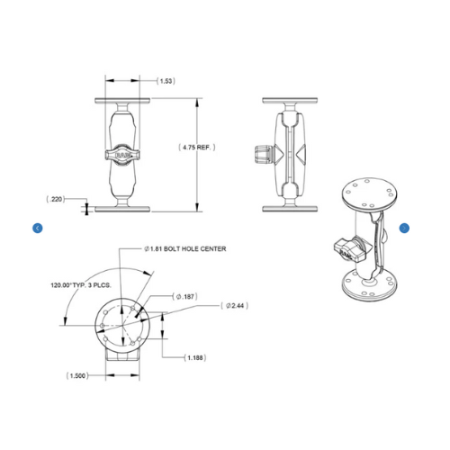 Collection of ram double socket dimensions in a gallery layout