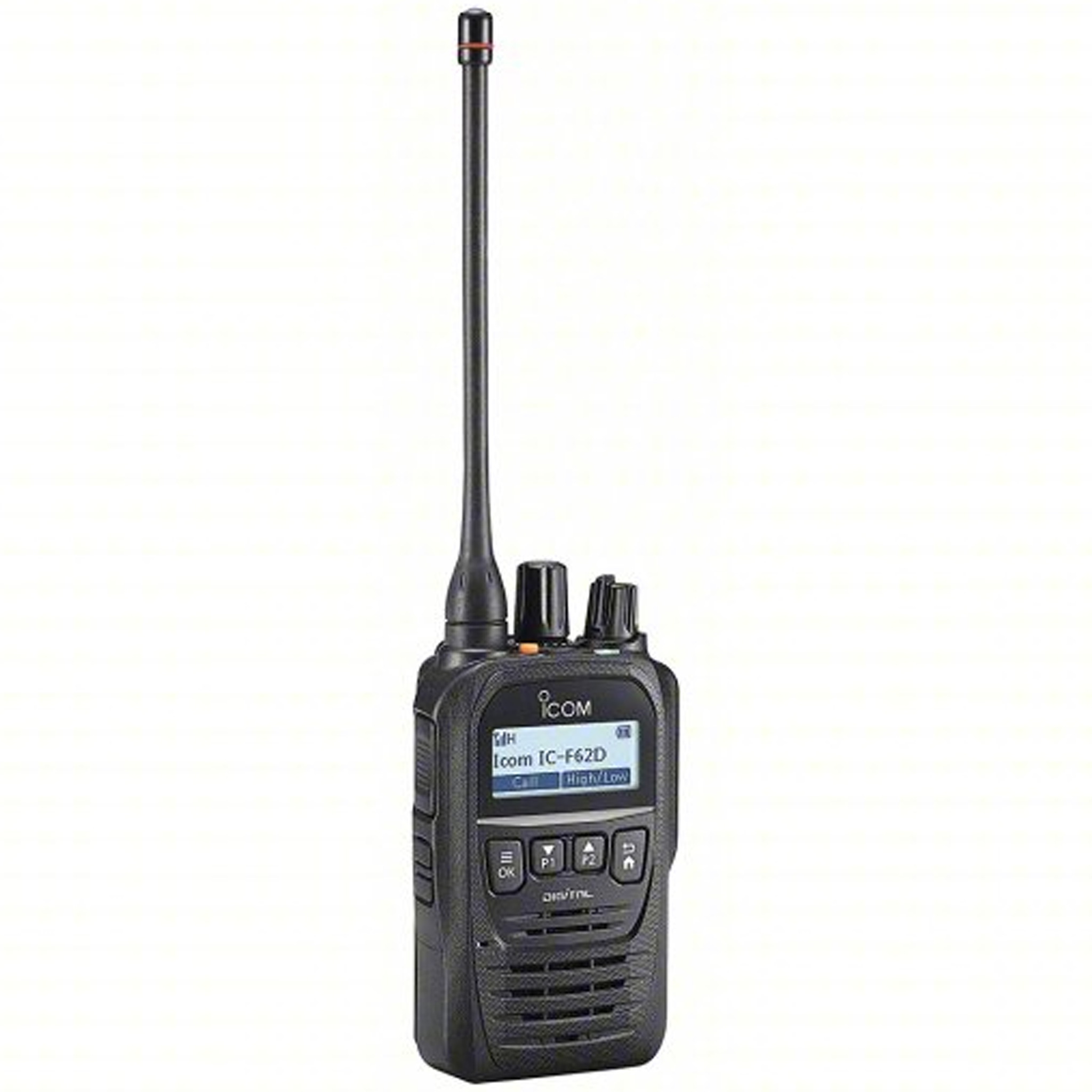 Collection of Icom IC-F62D UHF digital two-way radio in a gallery layout
