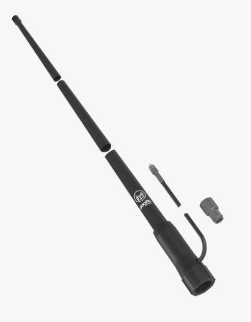 Collection of Pacific Aerials P6604 VHF 2.5m SeaMaster antenna in black in a gallery layout