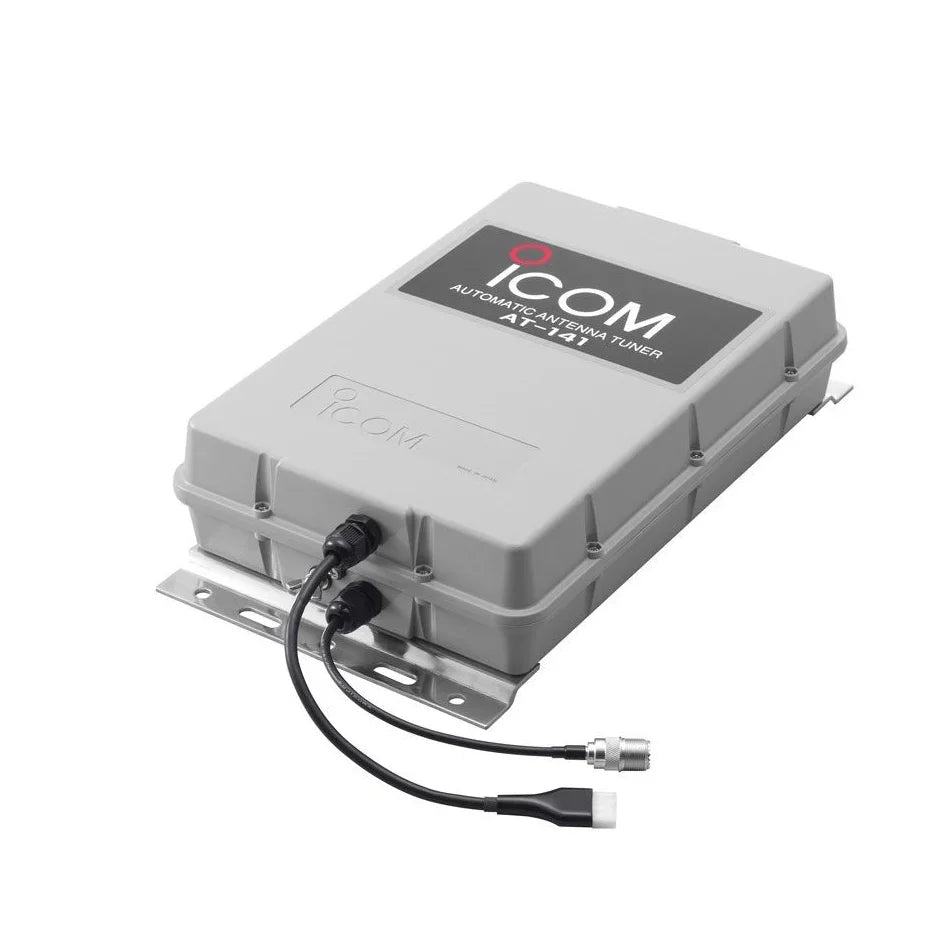 Collection of Icom AT141-HF automatic tuner in a gallery layout