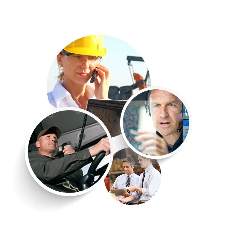 Collection of ChatterPTT Push to Talk Solution in a gallery layout