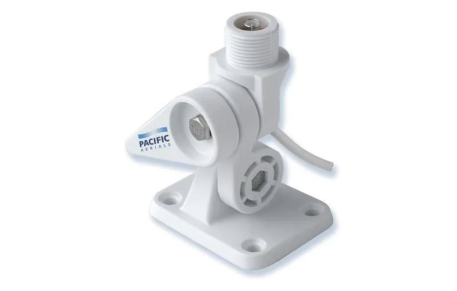 Collection of Pacific Aerials P6114 Marine AM-FM Fold-Down Antenna Mount in a gallery layout