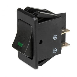 Collection of Hella 12V DC Rocker Switch - Green in a gallery layout