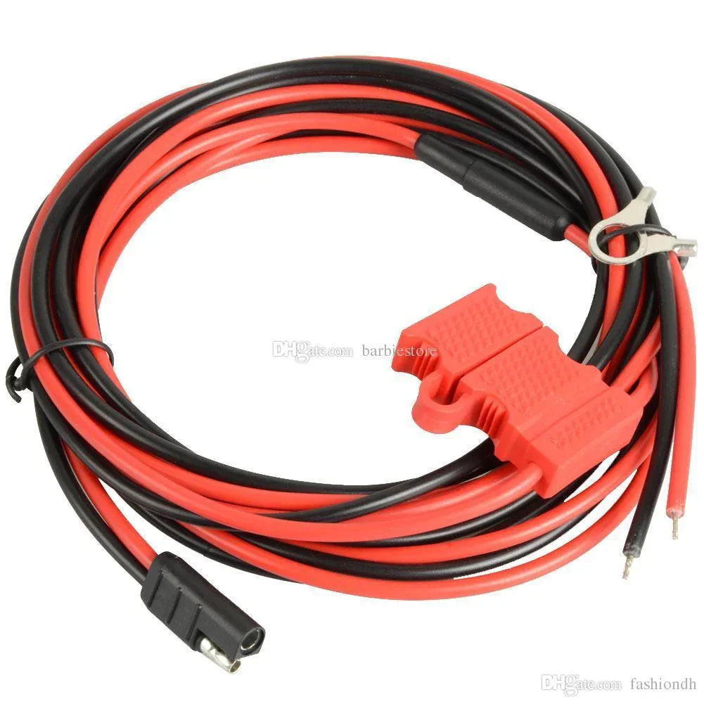 Collection of power cable in a gallery layout