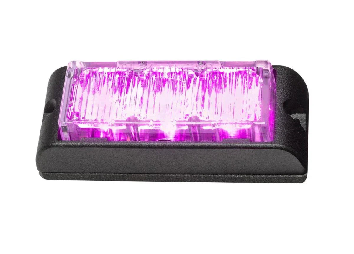 Collection of E3 magenta led light in a gallery layout