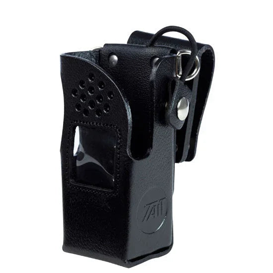 Collection of Tait TP9 Heavy Duty Leather Carry Case 4 Key Window in a gallery layout