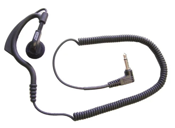 Collection of Flexible Ear-Hook 2.5mm Curly Cord Earphone in a gallery layout